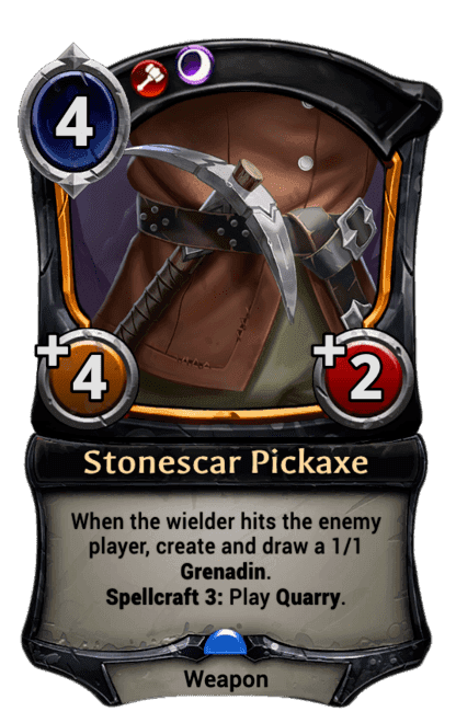Stonescar Pickaxe