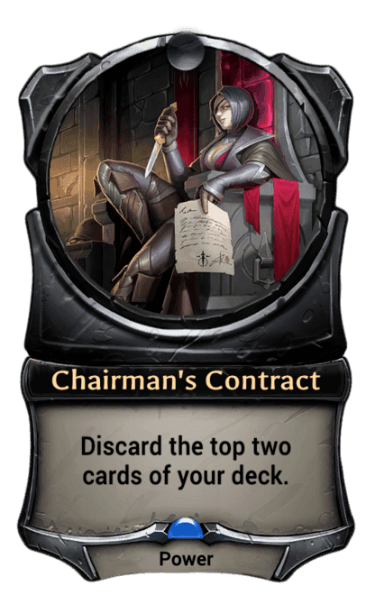 Chairman's Contract