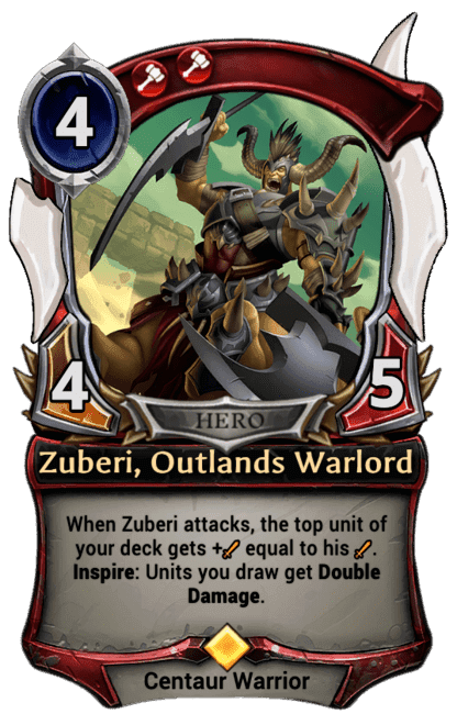 Zuberi, Outlands Warlord