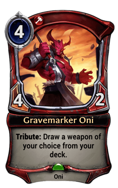 Gravemarker Oni
