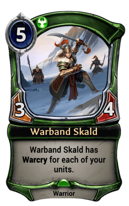 Warband Skald