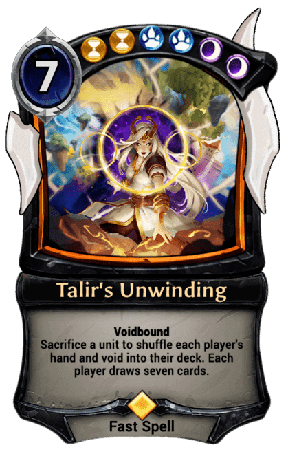 Talir's Unwinding