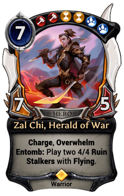 Zal Chi, Herald of War