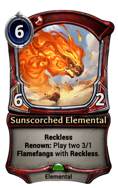 Sunscorched Elemental