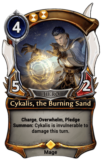 Cykalis, the Burning Sand