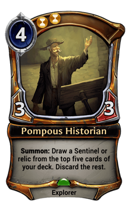 Pompous Historian