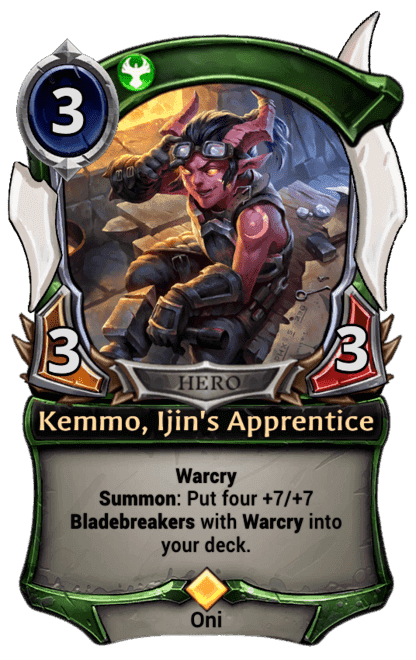Kemmo, Ijin's Apprentice