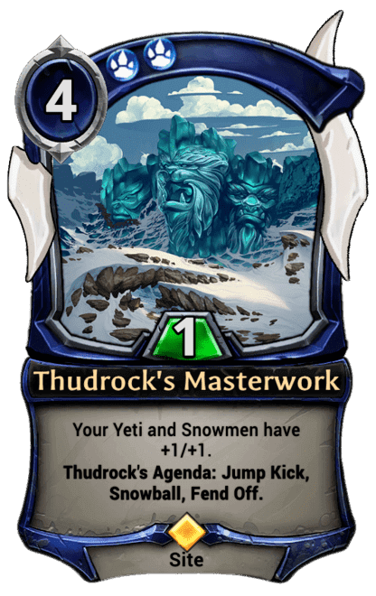 Thudrock's Masterwork