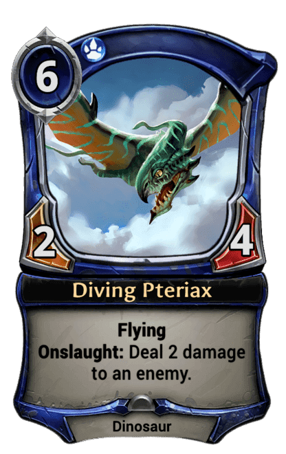 Diving Pteriax