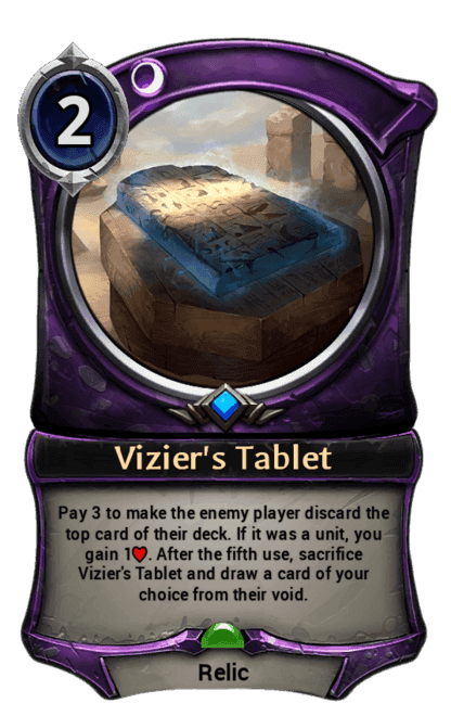 Vizier's Tablet