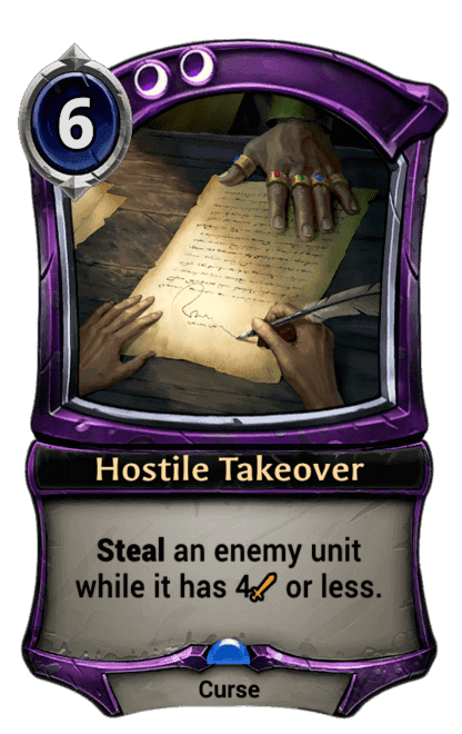 Hostile Takeover