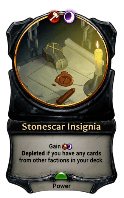Stonescar Insignia