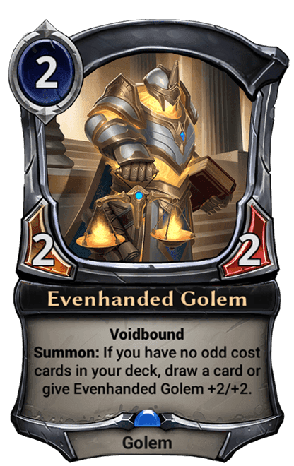 Evenhanded Golem