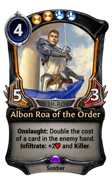 Albon Roa, of the Order