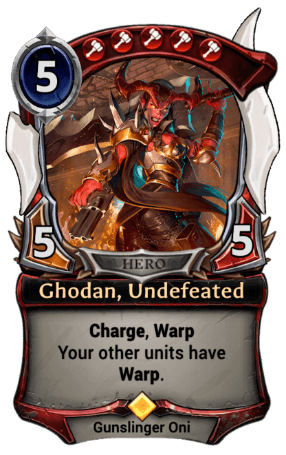 Ghodan, Undefeated