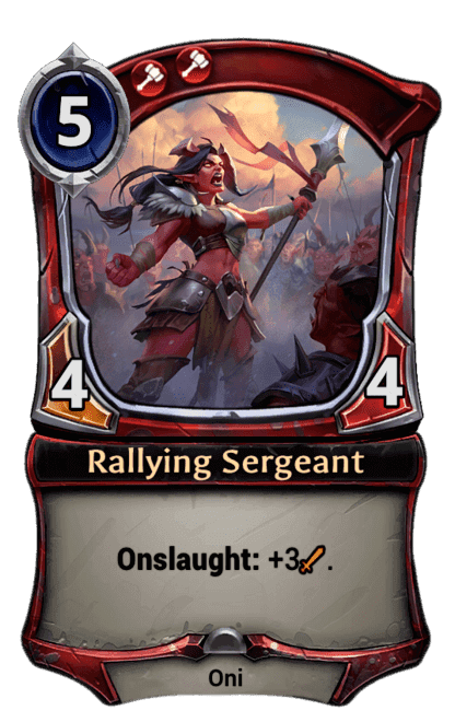 Rallying Sergeant