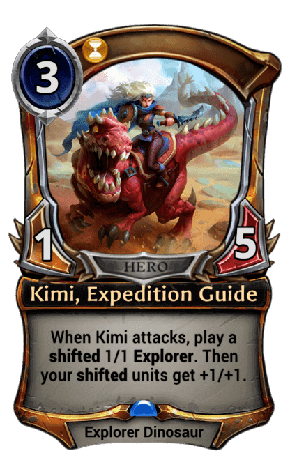 Kimi, Expedition Guide