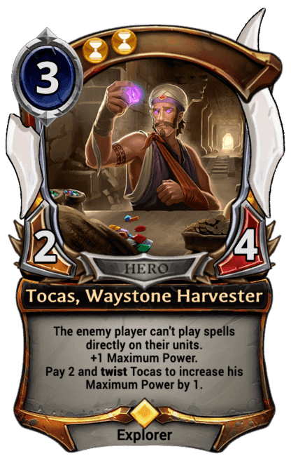 Tocas, Waystone Harvester
