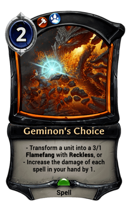 Geminon's Choice