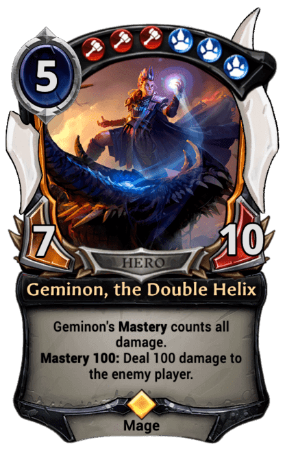 Geminon, the Double Helix