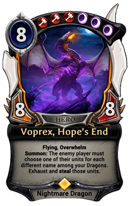 Voprex, Hope's End