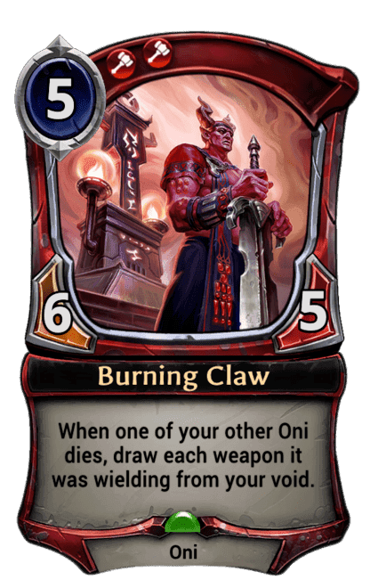 Burning Claw