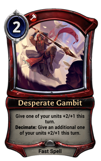 Desperate Gambit