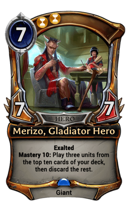 Merizo, Gladiator Hero