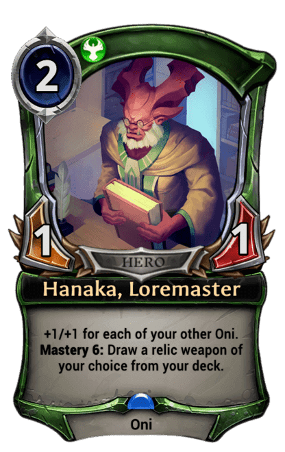Hanaka, Loremaster