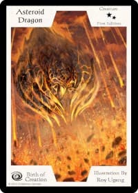 Asteroid Dragon (First Edition)