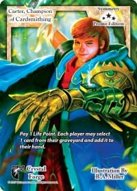 Carter, Champion of Cardsmithing (Promo Edition)