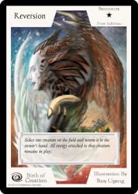 Reversion (First Edition)
