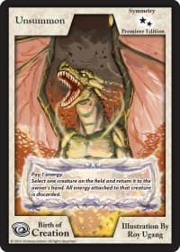 Unsummon (Premiere Edition)