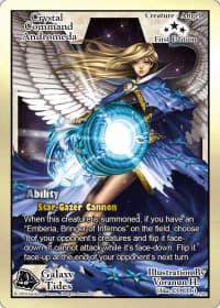 Crystal Command Andromeda (First Edition)