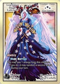 Legendary Blade Luhzarus (First Edition)