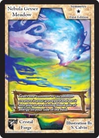 Nebula Geyser Meadow (First Edition)