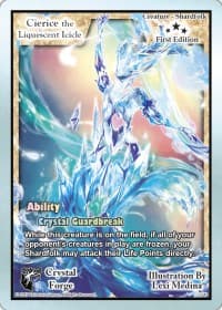 Cierice the Liquescent Icicle (First Edition)