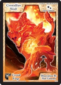 Crystalfire Wolf (First Edition)
