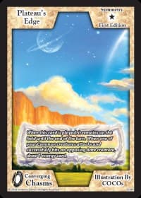 Plateau's Edge