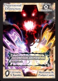Dimensional Destruction