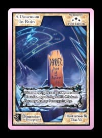 A Dimension in Ruin