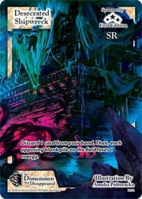 Desecrated Shipwreck