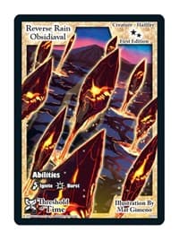 Reverse Rain Obsidiaval