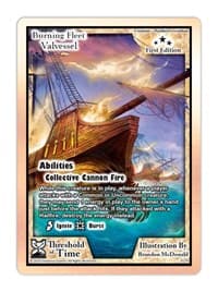 Burning Fleet Valvessel