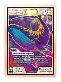 Dustia the Auroral Whale