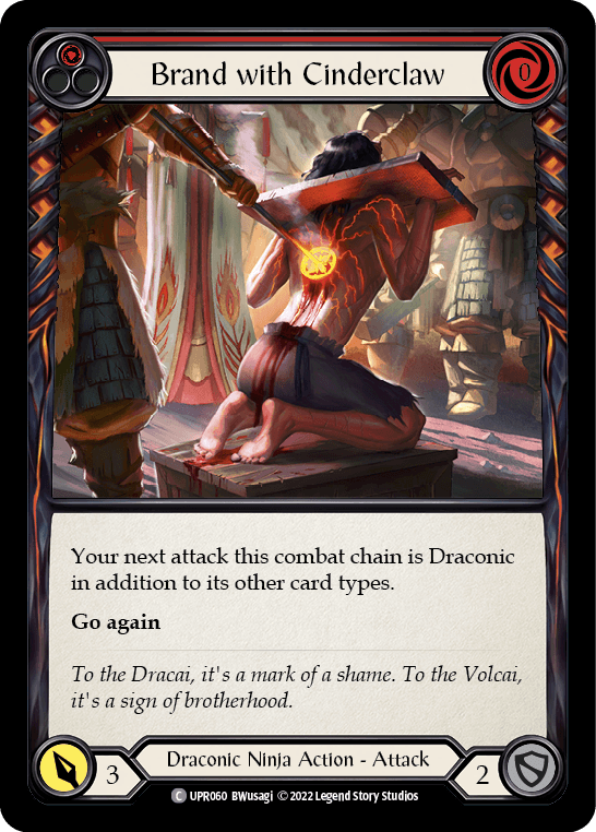 Brand with Cinderclaw