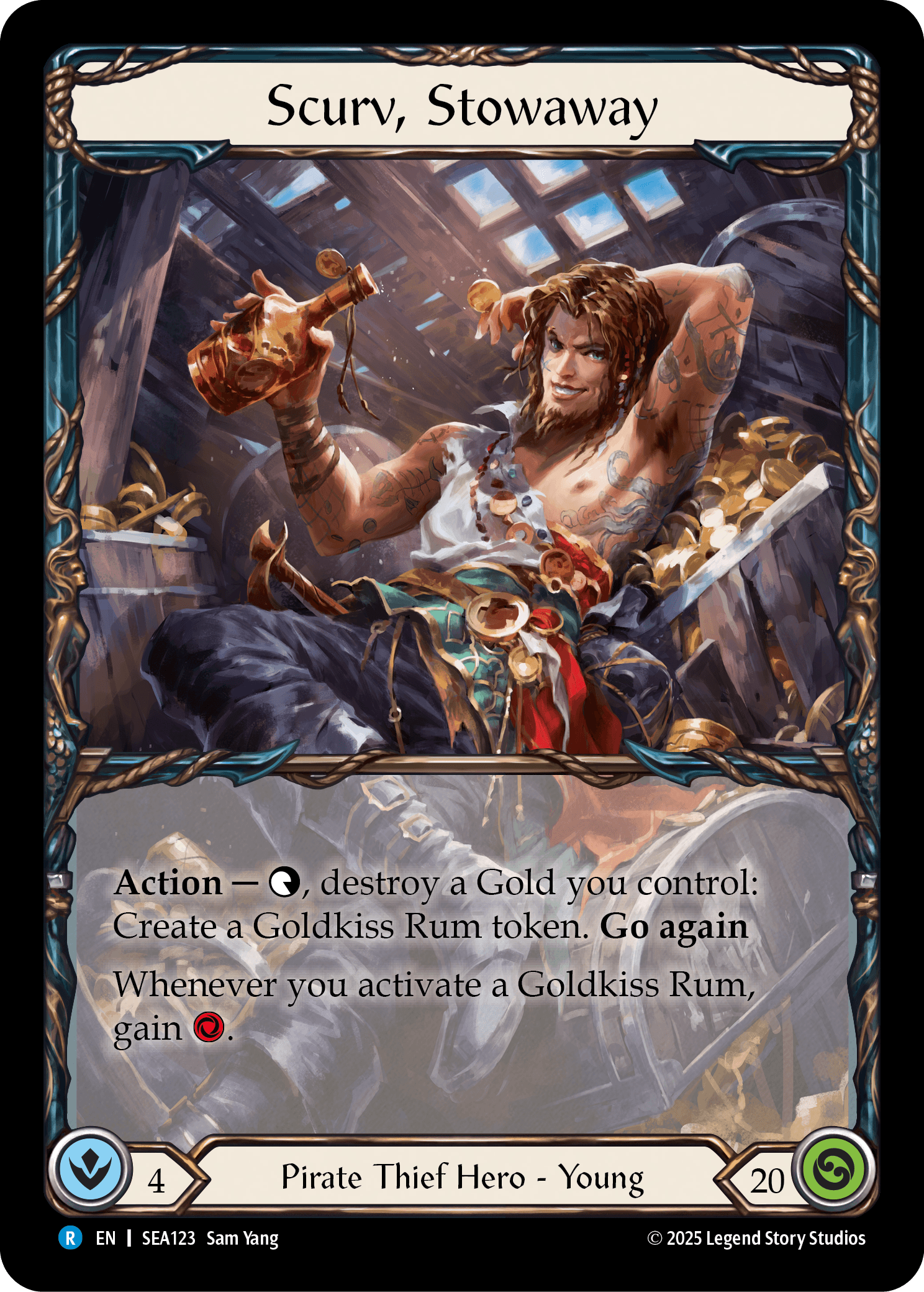 Scurv, Stowaway