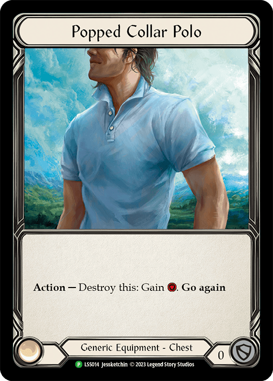 Popped Collar Polo