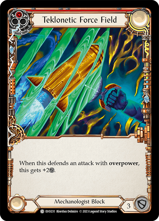 Teklonetic Force Field