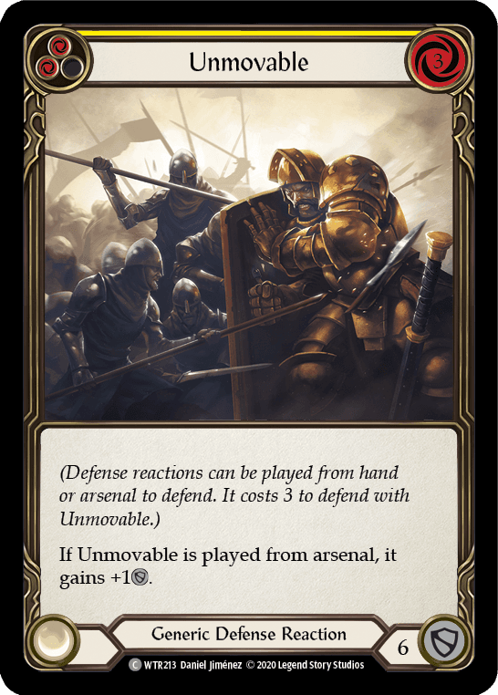 Unmovable